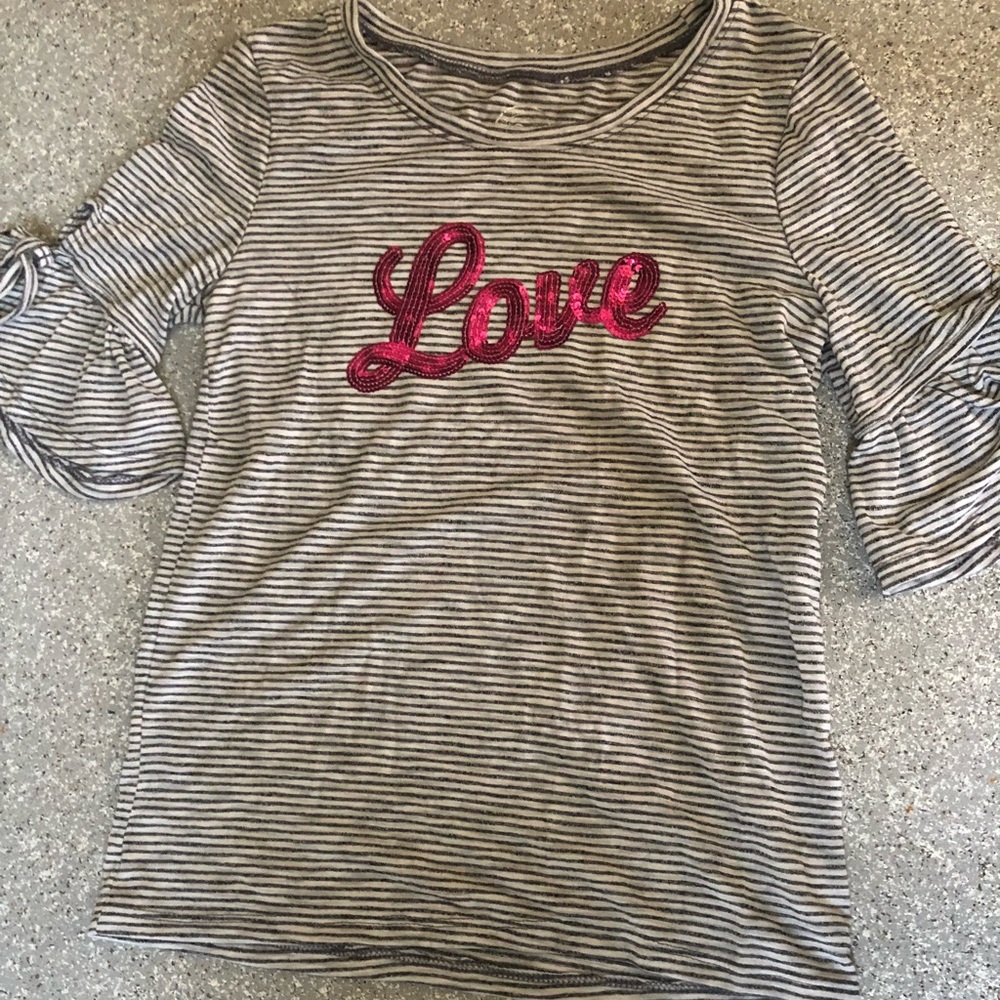 A long sleeve tee